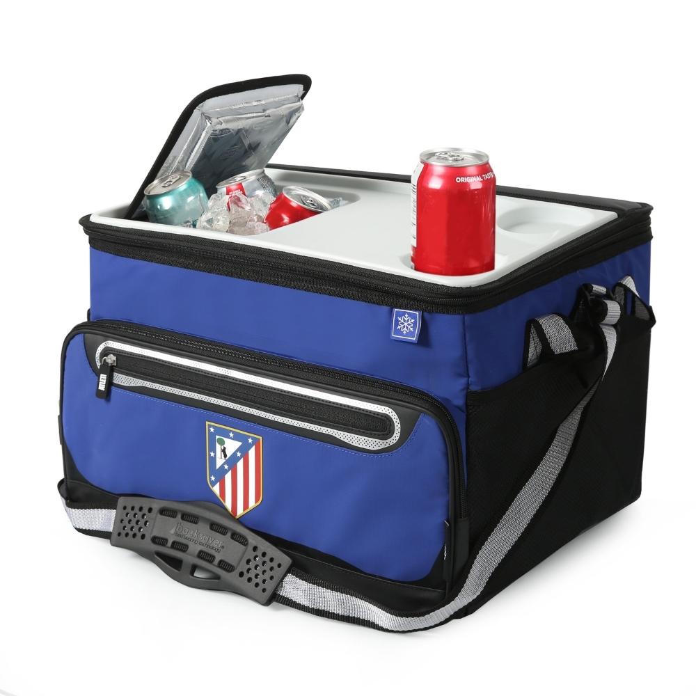 Nevera Plegable Con Top y Mesa para 50 Latas Azul image number null